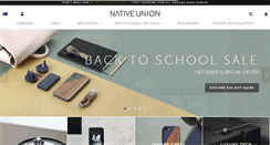 Desktop Screenshot of nativeunion.com.au